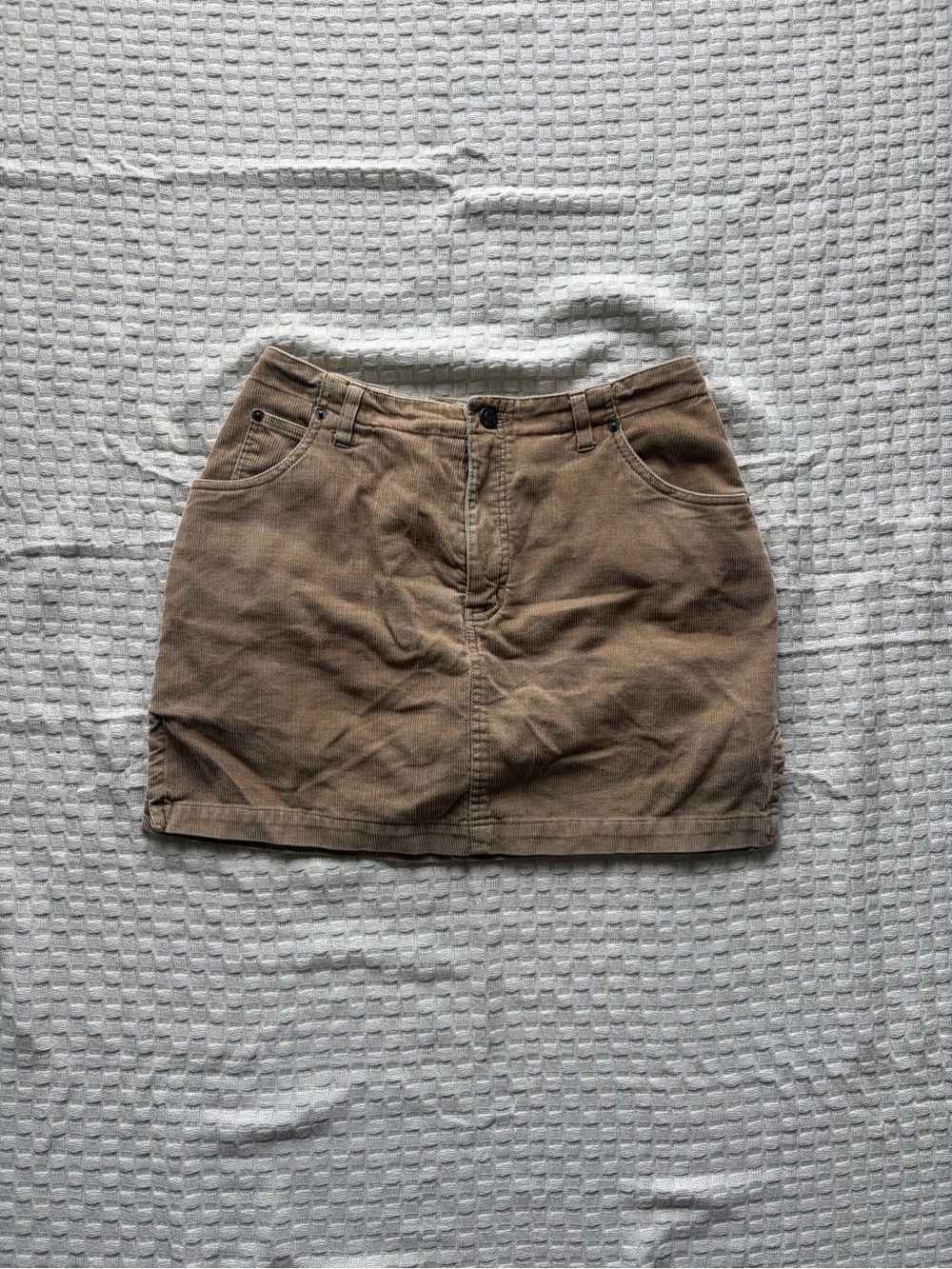 Y2K vintage Nevada Tan Skort